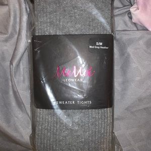 Gray Sweater Tights